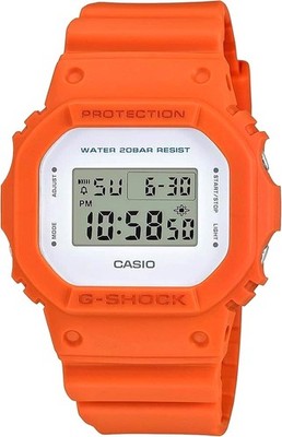 Casio G-Shock DW-5600M-4JF Watch Limited Digital Orange 20Bar Water Resistant