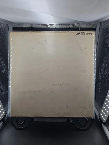 The BEATLES WHITE ALBUM Apple 1968 SWBO-101 2LP Numbered LA Repress 2nd G/G