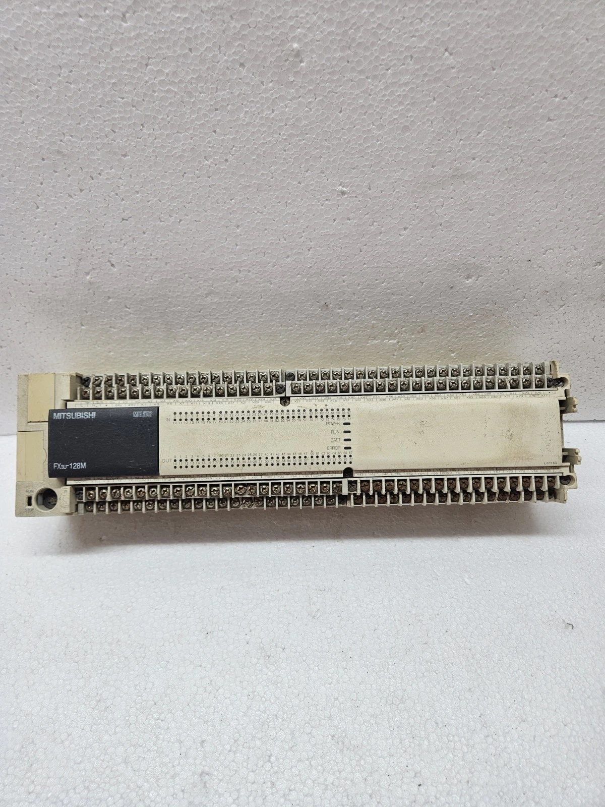 MITSUBISHI FX3U-128MR/ES Used Working PLC Controller