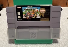 Super Mario Kart Player's Choice Nintendo SNES 1992 Authentic Tested Dust Cover
