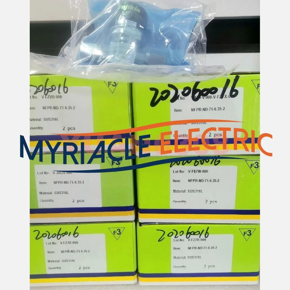 NEW FUJIKIN NFPR-ND-71-6.35-2 diaphragm valve DHL Fast delivery - Image 2 of 2