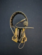 3M PELTOR ComTac VI Tactical Headset Coyote Single Downlead