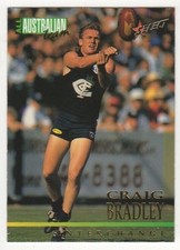AFL Insert Card AA21 Craig Bradley Carlton Select 1995