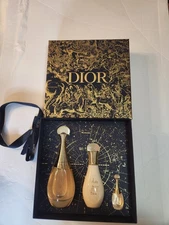 Dior j'adore 3Pc Gift Set 100ml/3.4fl.oz + 5ml Mini Edp Body Milk 75ml/2.5 fl.oz