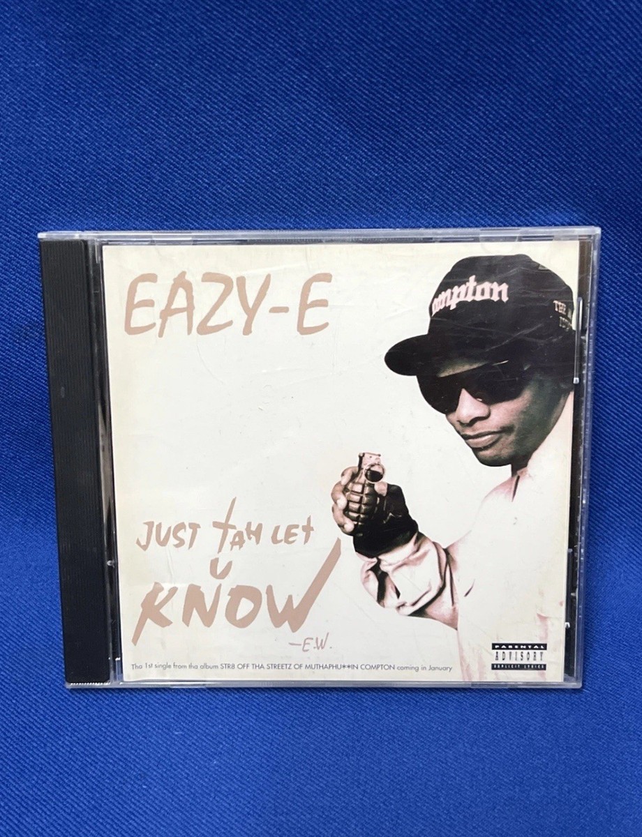 Eazy-e - Just Tah Let U Know 1995 Cassette Single Rap Hip Hop G