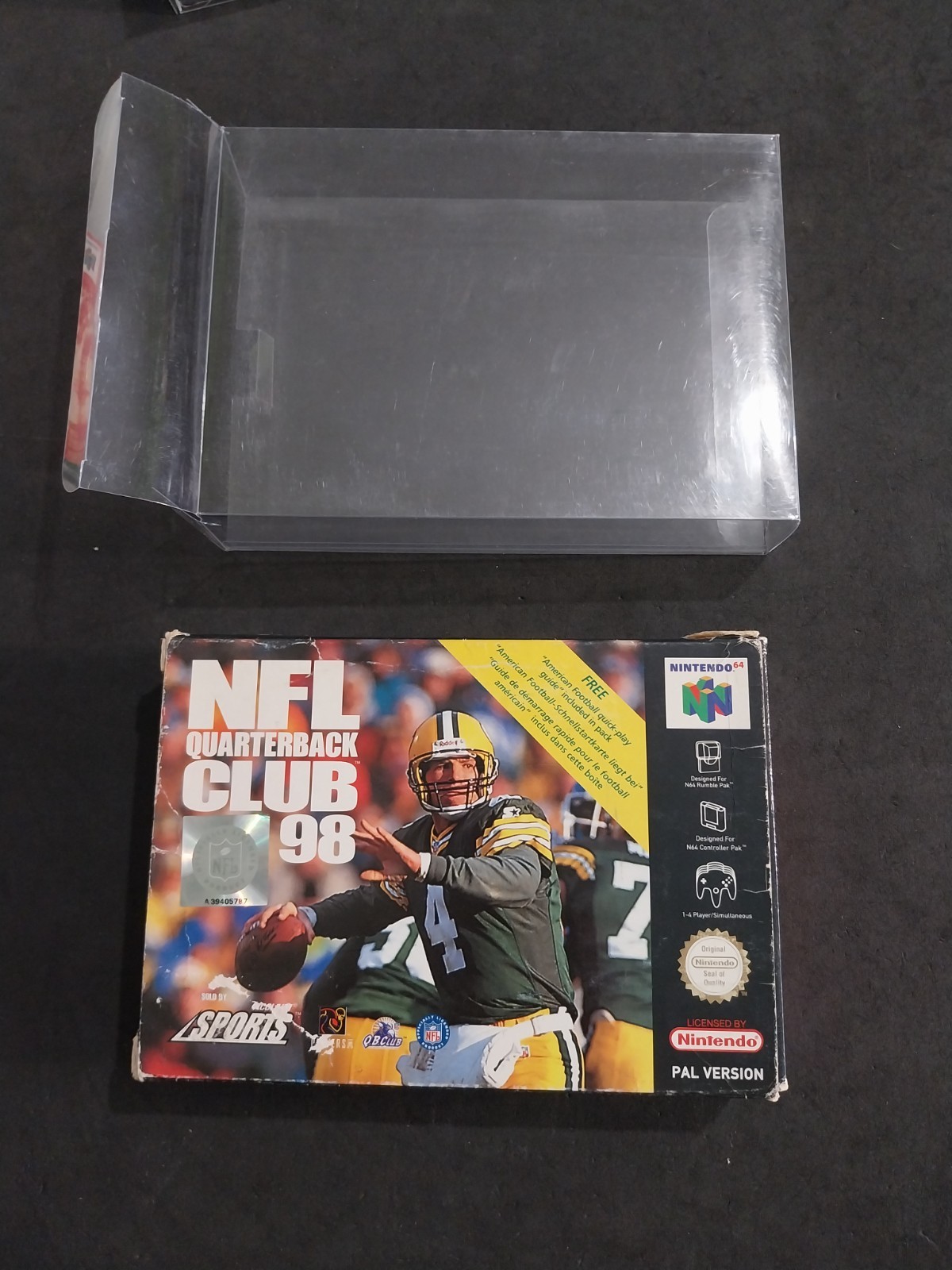 NFL QUARTERBACK CLUB 98 NINTENDO 64 N64 PAL EUR MULTI Usagé Complet