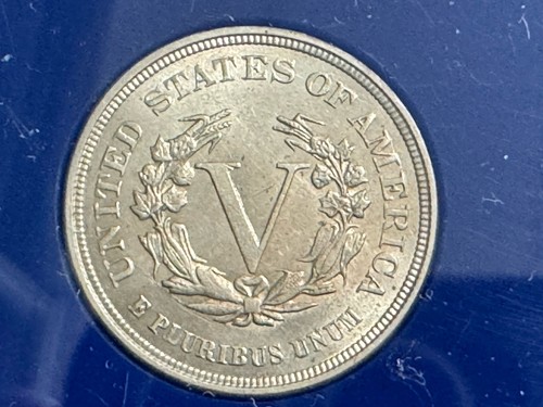 1883 Shield Liberty Head V Nickel 4 Coin Type Set NC WC Racketeer AU & UNC. - Bild 5 von 9