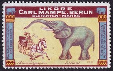Berlin, Likörfabrik  Carl Mampe  Elefanten-M...