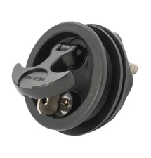 WHITECAP 3" Locking T-Handle Latch Black  Nylon 2-1/2" Cutout 3226BC