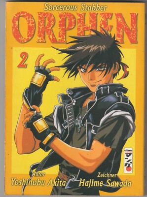   SORCEROUS STABBER ORPHEN #2, Dino 2000 MANGA-TASCHENBUCH Z1-