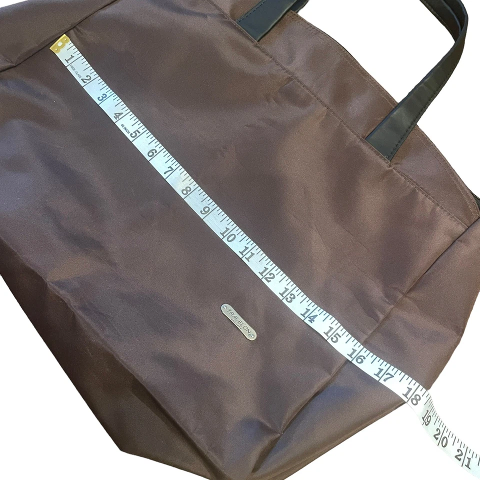 Легкая компактная сумка Travelon водонепроницаемая подкладка 16x12x8"" - Изображение 2 из 4