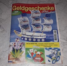 Geldgeschenke selber machen Heft + Bastelbogen Urlaub Ostern Geburtstag Hochzeit