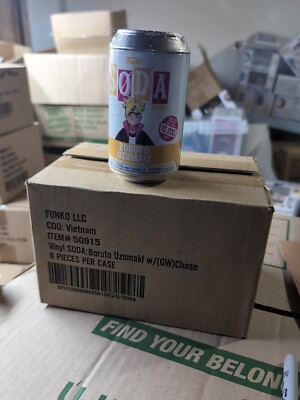 Funko Vinyl Soda Boruto Uzumaki Sealed Shot At Chase LE 10,000