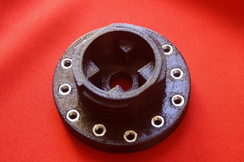 Thrustmaster T500 T300 RS/TS-PC/TX 70/74mm Adapter 100% infill - Picture 4 of 4
