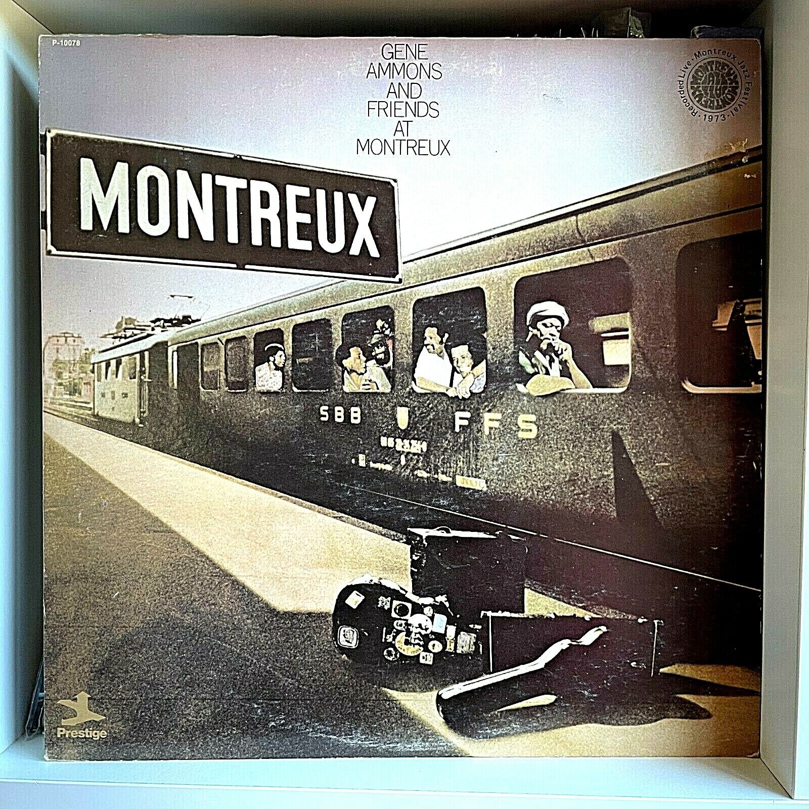 Gene Ammons & Friends At Montreux 1973 Vinyl Prestige Records 1st Press WLP