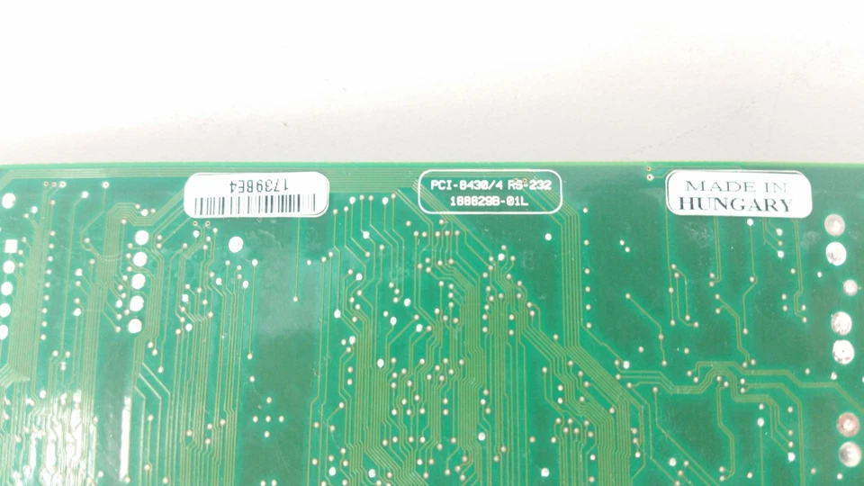 Placa de interface National Instruments NI PCI-8430/4, 4 portas RS-232 188829b-o1l - Imagem 3 de 4