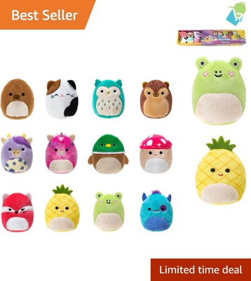 Squishmallows All-Star Squad: 12 Unique Plush Toys with Irresistible Softness
