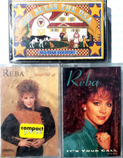 New 30 Country Cassette Lot Sealed - REBA - REBA - VARIOUS COUNTRY HITS 3 TAPES