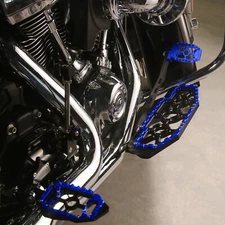 MX Foot boards Floorboards For Harley Touring Road Street Glide Extra KingF14-UP