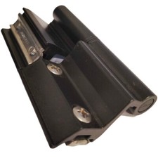 CERNIERA AGGANCIO RAPIDO ALLUMINIO ESTRUSO MASTER TOP RAPID NERO LUCIDO