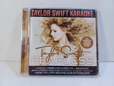 Fearless - Karaoke by Taylor Swift (CD/DVD, 2009)