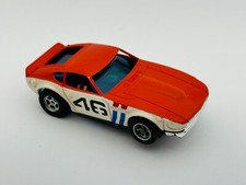 Aurora AFX BRE DATSUN 240Z - Red Blue White HO Slot Car 1911