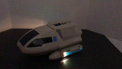 Star Trek TNG Shuttlecraft GODDARD Playmates 1992 TESTED Lights