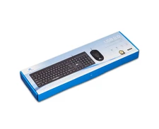 NEW 104 Key Wired Keyboard Mouse Combo Set Mikuso KB-C012 *Lot of 2*