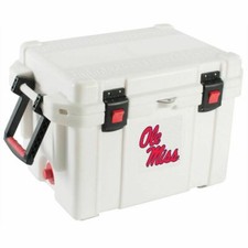 Pelican Ole Miss Rebels 45 Quart White Cooler