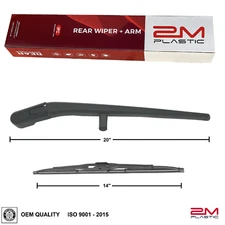 Rear Wiper Arm & Blade For Jeep LIBERTY 2008 - 2012 68034341AD OEM Quality