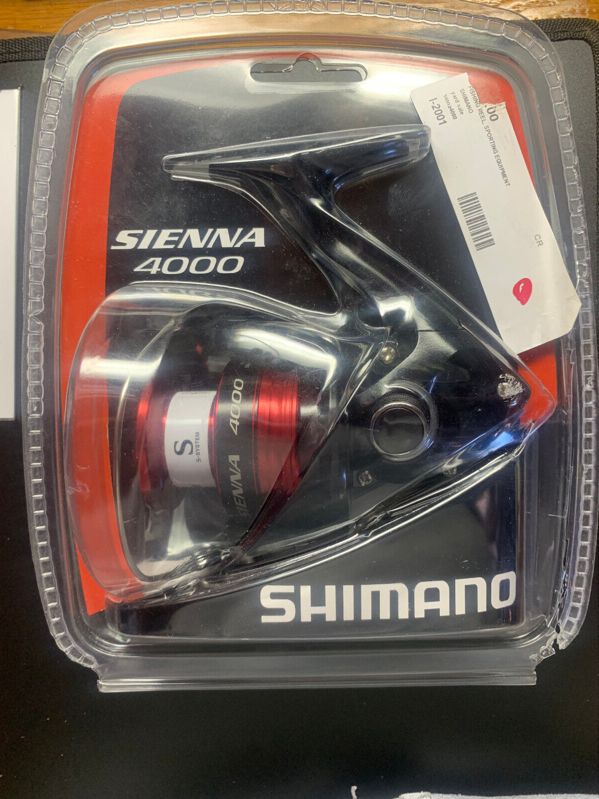 Shimano SN4000FGC Sienna 4000FG Spinning Reel, 3+1BB, 5.2:1 10/200 Mono