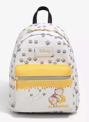 NWT Loungefly Disney Winnie The Pooh Bees and Honey Mini Backpack