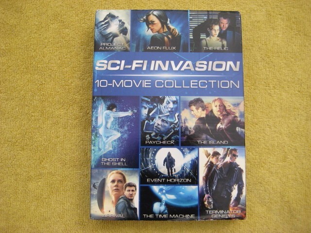 Sci-Fi Invasion: 10-Movie Collection (DVD) new factory sealed cardboard  slipcove
