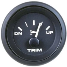 62726P Teleflex Pro Series Marine Boat Dash Trim Gauge Black 2" E/J Suzuki