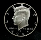 2005 S 90% Silver Kennedy Half Dollar Deep Cameo Proof (No Combined Shipping) #2