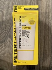 Peter Thomas Roth Max Matte Shine Control  Sunscreen SPF45 50ml 1.7oz Brand New