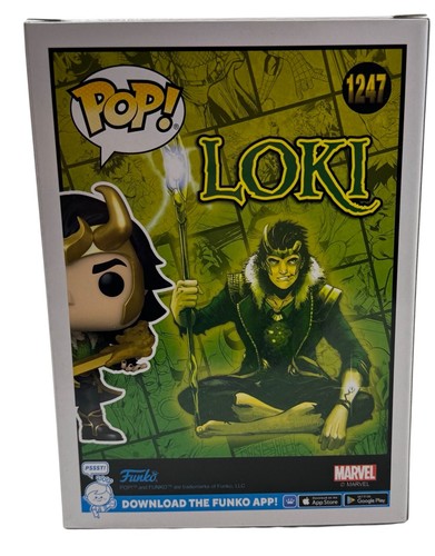 Matt Damon Signed Funko Pop Loki Agent of Asgard Thor Avengers Autograph BAS COA - 第 3/6 張圖片