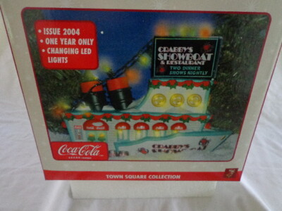 2004 ONE YEAR ISSUE TOWN SQUARE  COCA COLA CRABBYS SHOWBOAT&RESTAURANT