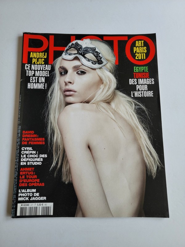 French Photo Magazine No 477, 2011 – Andrej Pejic, Mick Jagger
