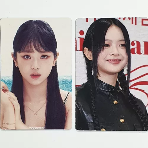 NewJeans Hani PhotoCard  Black Jacket Kpop Limited Edition Event 1+1