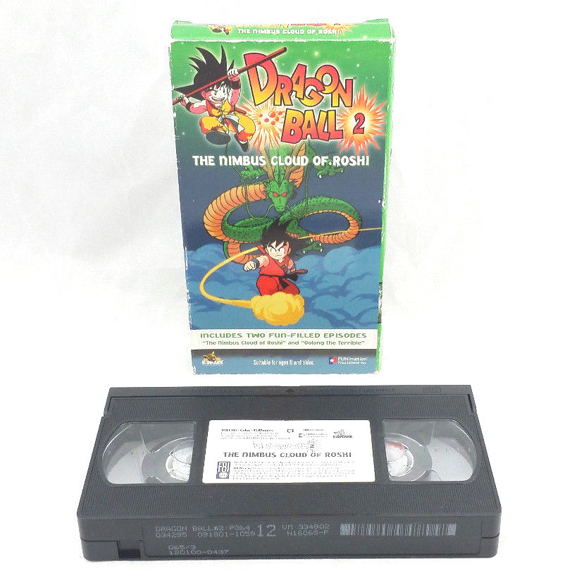 DRAGON BALL 2 The Nimbus Cloud Of Roshi VHS 1998 31398634638
