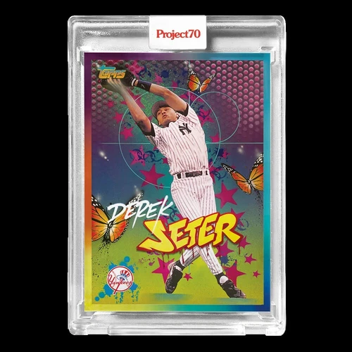 2021 Project 70 #745 1996 Derek Jeter by Risk Yankees (PR=887)