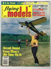 FLYING MODELS Magazine September 1979 Albatross: Diesel F/F Scale WWI Bipe