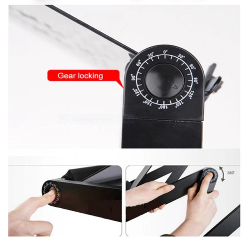 Portable adjustable folding table for Laptop Desk Computer - Picture 9 of 10