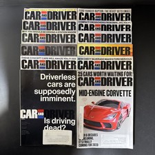Car and Driver Magazines/ Lot of 12 2016-2018 