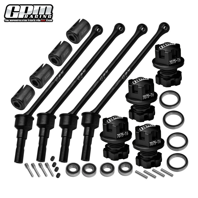 GPM Steel Extend Shaft & 7075 Alu Wheel Lock & Hex Claw For TRAXXAS Maxx 2.0 - Image 2 of 4