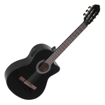 B-WARE GEWA Student 4/4 Elektro Konzert Gitarre Cutaway Schüler Stegpiezo 4-EQ