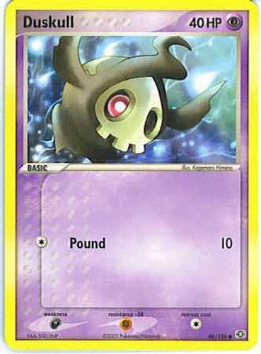 Pokemon Card - Emerald 46/106 - DUSKULL (common) - NM