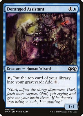 Deranged Assistant #49 *Foil* (NM) Ultimate Masters (UMA) MTG