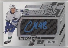 2023-24 Upper Deck Engrained Rookie Signature Shots 209/299 Cole McWard Auto 1o3